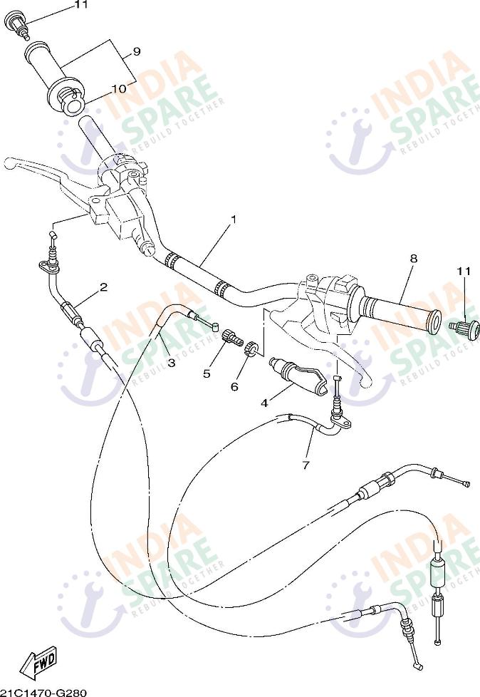 STEERING HANDLE & CABLE